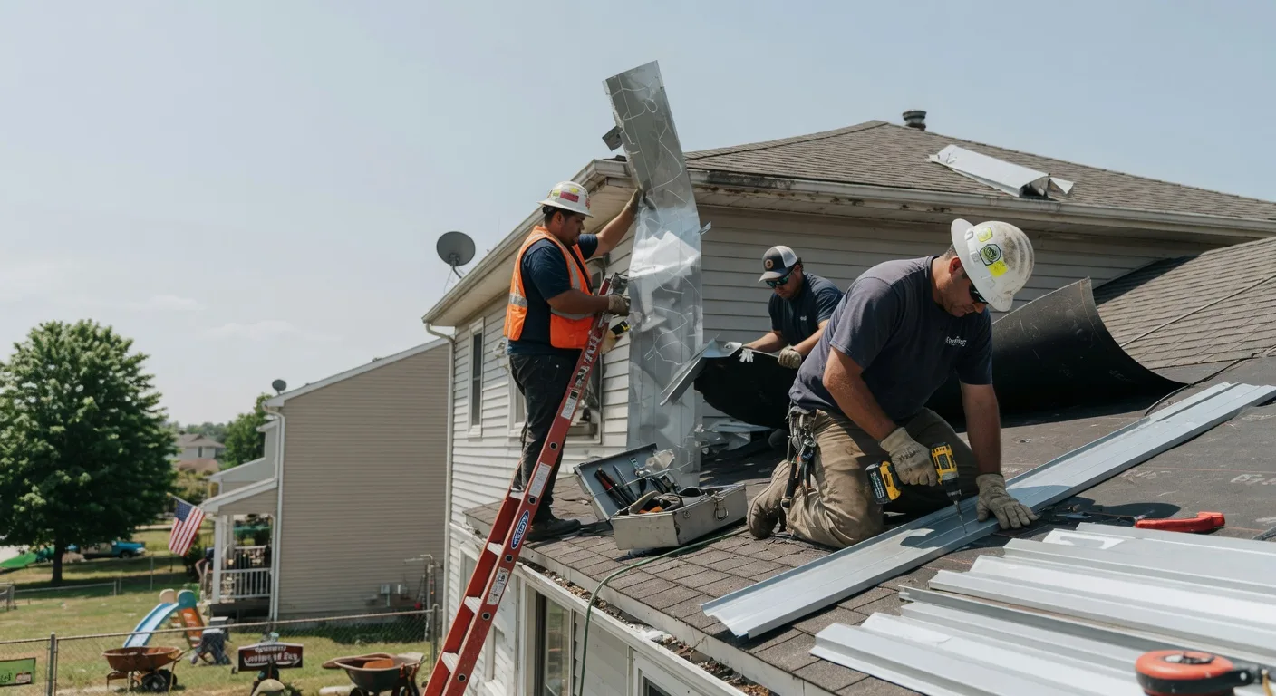Metal Roofing Installation in Rockport, IL near me